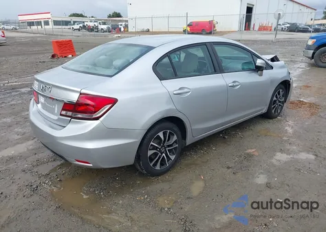 2014 Honda Civic Ex from USA, damaged, VIN 19XFB2F83EE244530